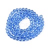 Transparent Glass Beads Strands EGLA-A035-T3mm-D14-2