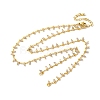 Brass Cable Chain Necklace Making KK-K337-12G-04-1