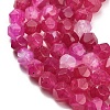 Natural Agate(Dyed & Heated) Beads Strands G-K425-B07-01-3