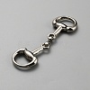 Alloy D Ring Snaffle Bit Buckles FIND-WH0152-347B-P-2