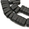 Electroplated Non-magnetic Synthetic Hematite Beads Strands G-C106-B01-14A-3