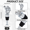 Alloy Wine Bottle Stoppers FIND-WH20008-44B-2