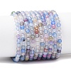 Natural Agate Bead Strands G-G882-4mm-C02-2