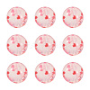 10Pcs Round Food Grade Eco-Friendly Silicone Beads SIL-TA0002-13-2