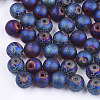 Electroplate Glass Beads LS-EGLA-S178-03C-1