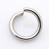 Tarnish Resistant 304 Stainless Steel Open Jump Rings STAS-E066-02-3mm-1