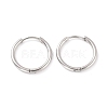 Non-Tarnish 304 Stainless Steel Huggie Hoop Earrings for Women EJEW-F280-07C-P-1