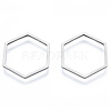 Non-Tarnish 201 Stainless Steel Linking Rings STAS-N090-T13-1-1
