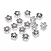 Tibetan Style Alloy Bead Caps LF10597Y-1