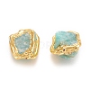 Raw Rough Natural Amazonite Beads G-P439-F04-2