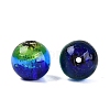 Handmade Foil Glass Lampwork Beads LA-N050-01A-01-2