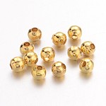 Iron Rhinestone Spacer Beads, Grade B, Rondelle, Straight Edge, Clear,  Golden, 7~8x3.5mm, Hole: 2mm 