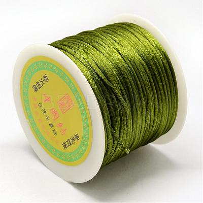 Nylon Satin Rattail Cords NWIR-R025-1.5mm-214-1