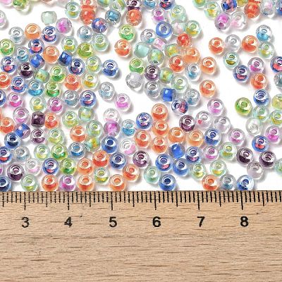 Transparent Glass Round Seed Beads X1-SEED-B001-05A-17-1