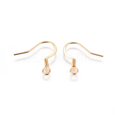 304 Stainless Steel French Earring Hooks STAS-F227-24-G-1
