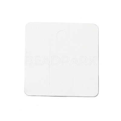 Square Paper Hair Clip Display Cards DIY-B061-01B-09-1