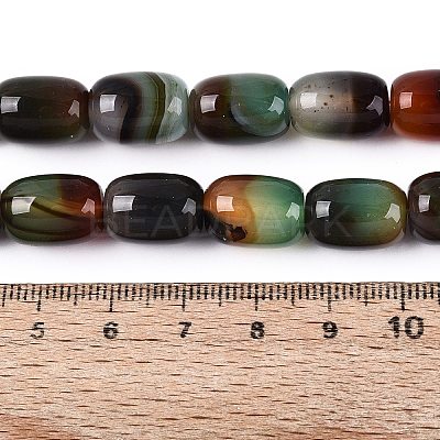 Natural Agate Beads Strands G-N356-02B-10-1
