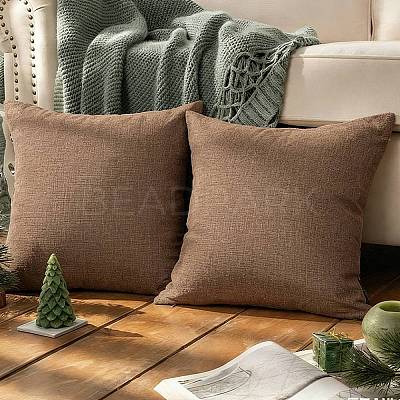 Square Polyester Pillow Case AJEW-WH20018-88D-1
