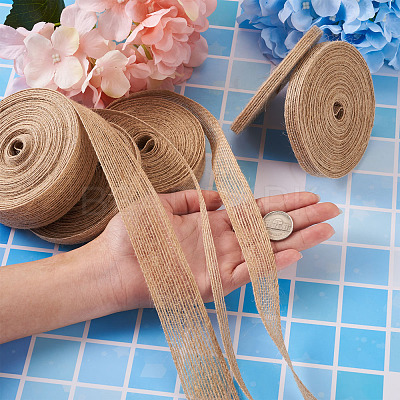 Burlap Fabric Ribbon OCOR-TA0001-26-1