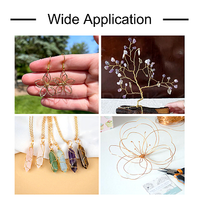 Round Copper Beading Wire for Jewelry Making YS-TAC0004-0.8mm-04-1