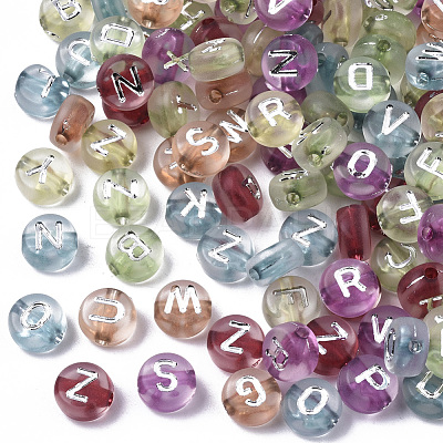Transparent Acrylic Beads X-PACR-N006-002-1
