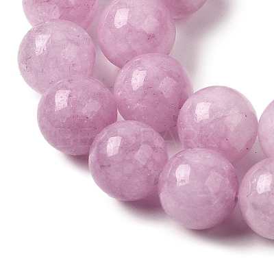Natural White Jade Beads Strands G-H348-10mm-08-1