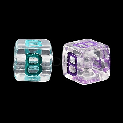 Acrylic European Beads MACR-I042-01B-1