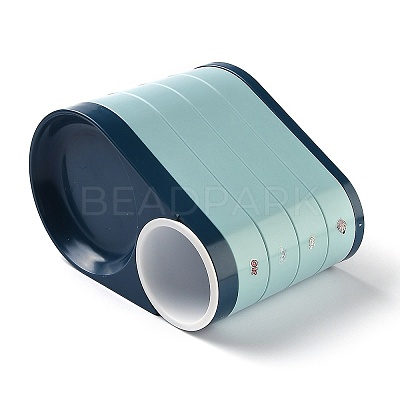 Rotatable 4-Layer Plastic Jewelry Storage Box AJEW-I050-01A-1