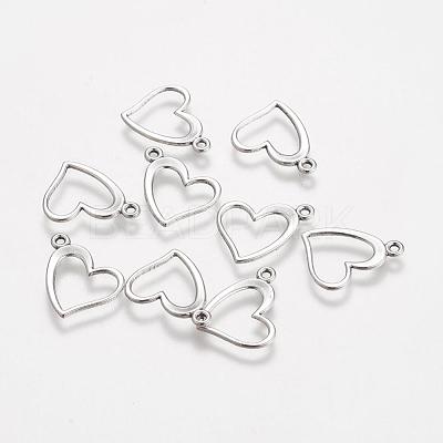 Tibetan Style Alloy Charms TIBEP-22390-AS-LF-1