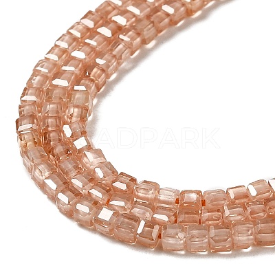 Cubic Zirconia Bead Strands ZIRC-P109-01A-03-1