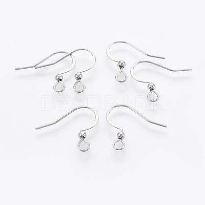Tarnish Resistant 316 Surgical Stainless Steel French Earring Hooks X-STAS-P221-03P-1