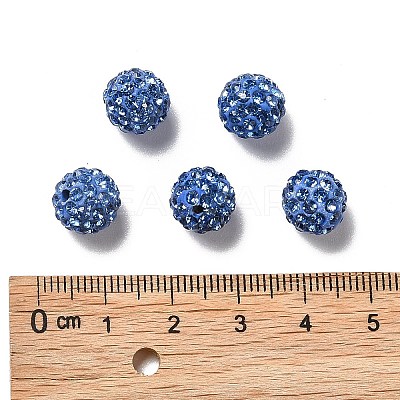 Pave Disco Ball Beads RB-A130-10mm-20-1