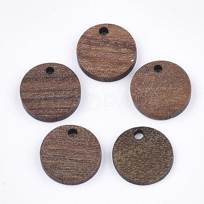 Walnut Wood Pendants WOOD-S054-39-1
