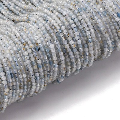 Natural Aquamarine Beads Strands G-RM2025-A46-2mm-B-1