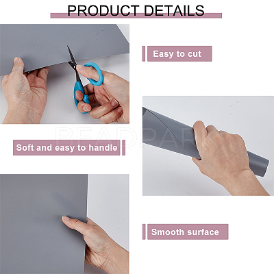 12 Sheets 6 Colors PVC Sheets DIY-GA0008-25-1