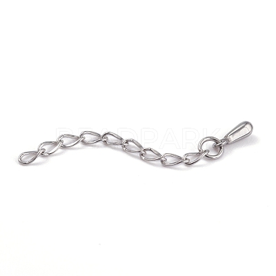 Tarnish Resistant 304 Stainless Steel Chain Extender STAS-L214-03B-1