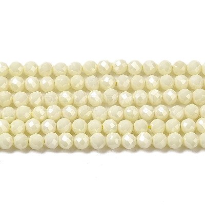 Cubic Zirconia Bead Strands ZIRC-P109-02A-01-1