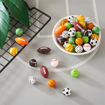 12 Style Silicone Beads SIL-TA0001-11-1