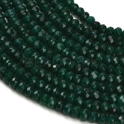 Dyed Natural White Jade Beads Strands GG-CBAF9EE-A15-3x4mm-1