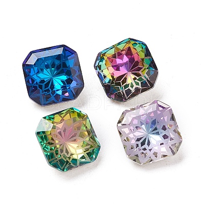 K9 Glass Rhinestone Pointed Back Cabochons RGLA-P030-07A-M01-1
