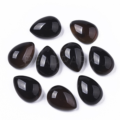 Translucent Glass Cabochons GLAA-T023-01B-1