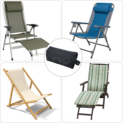Sponge Head Pillow for Folding Chairs AJEW-WH20006-411A-1