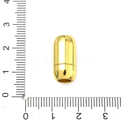 Brass Magnetic Clasps KK-G557-12G-1