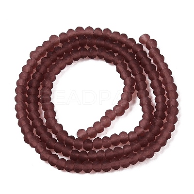 Transparent Glass Beads Strands EGLA-A044-T1mm-MD13-1