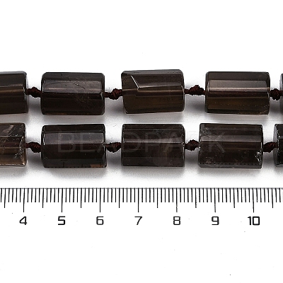 Natural Smoky Quartz Beads Strands G-G162-D18-02-1