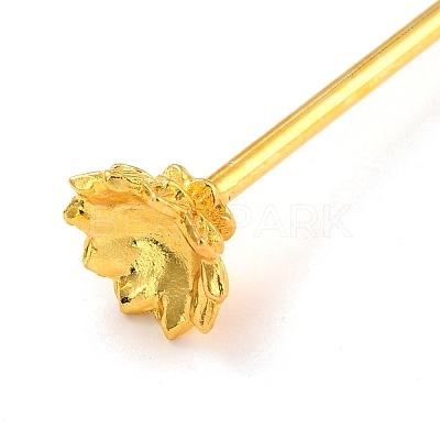 Alloy Hair Stick Findings FIND-O002-02G-1