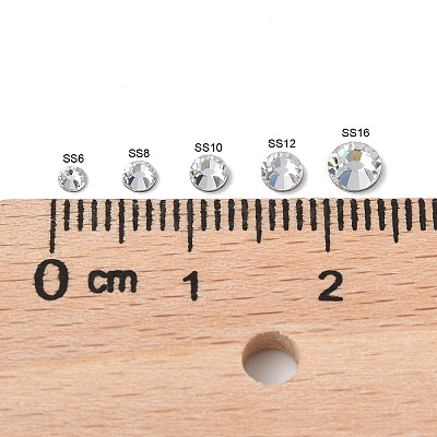 Preciosa® Crystal Hotfix Flatback Stones Y-PRC-HSS6-33400-1