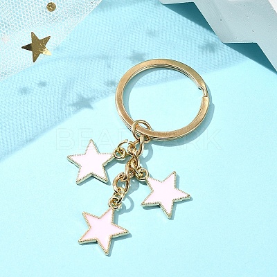 Star Alloy Enamel Keychain KEYC-YW00144-10-1