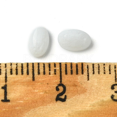 Natural White Jade Cabochons G-A094-01A-13-1
