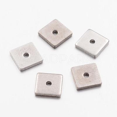 Tarnish Resistant 304 Stainless Steel Spacer Beads STAS-E134-19P-1